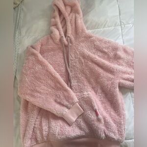 UGG fluffy hoodie.
